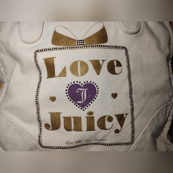Juicy Couture Oatmeal Canvas Tote - Picture 3 of 11